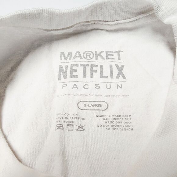 Market CTM PacSun Netflix Graphic T Shirt Mens XL Squid Game TV Show EUC - Picture 4 of 7